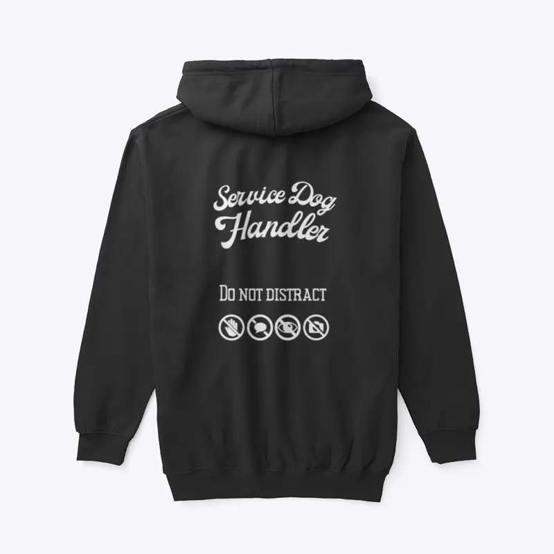 Service Dog Handler Tee - Fancy Font 2