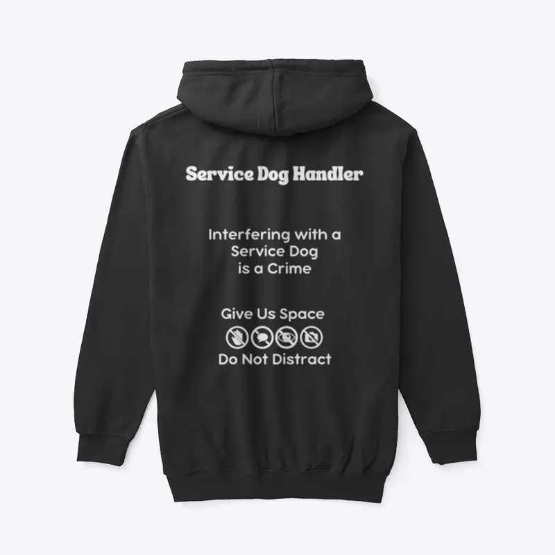 Service Dog Handler - Fancy Font 1