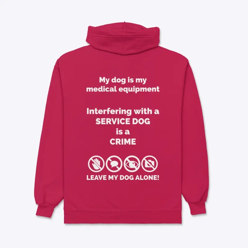 Service dog handler tee - medical 