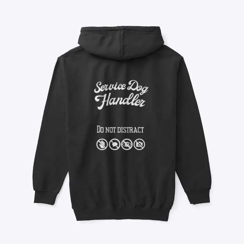 Service Dog Handler Tee - Fancy Font 2