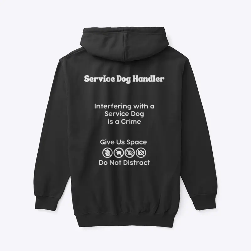 Service Dog Handler - Fancy Font 1