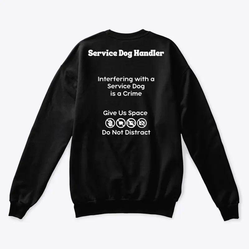 Service Dog Handler - Fancy Font 1